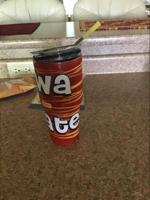 Built Tumbler Lettering from Sharon C, IA