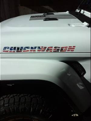 2020 Jeep Gladiator  Lettering from Chuck  K, GA