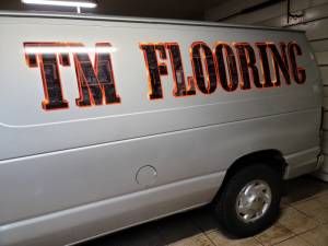 2006 Ford econoline E-250 Work Van Lettering from Tyler M, PA