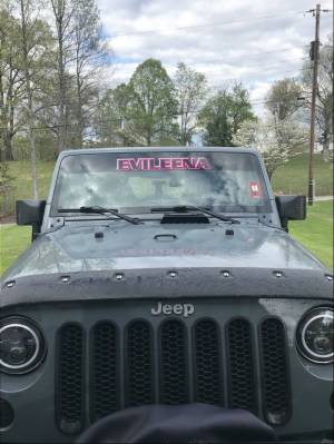 2014 Jeep Rubicon Lettering from Kelly H, WV