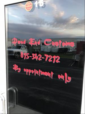 Front Door Lettering from Mike Y, IL