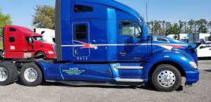 2016 Kenworth T680 Truck Lettering from Jeff K, FL