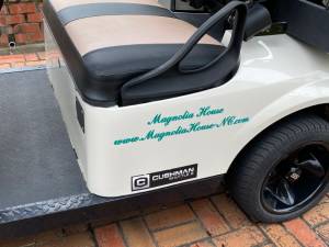 2016 Cushman Limo cart Lettering from James R, NC