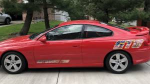 2004 pontiac gto.  Car Lettering from Todd C, OH