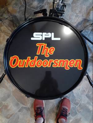 Bass Drum Head Lettering from Tom S, OH