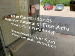 Rochester Museum of Fine Arts www.rochestermfa.org Walls, Windows, Doors Lettering from Matthew G, NH