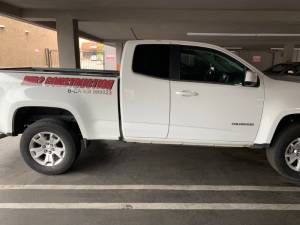 2016 Chevy Colorado  Truck  Lettering from Jonathan  M, CA