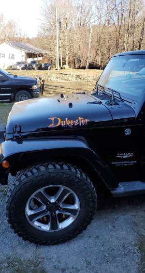Jeep wrangler  Lettering from Trisha w, OH