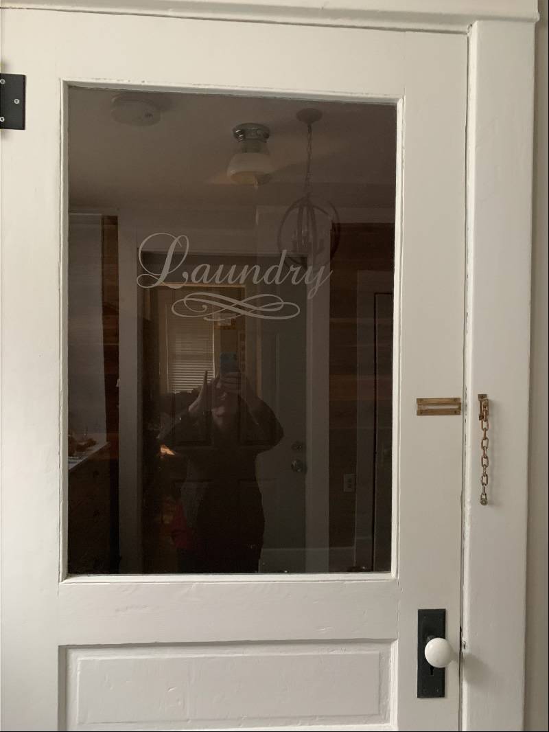 Glass door Lettering from Gina S, TN
