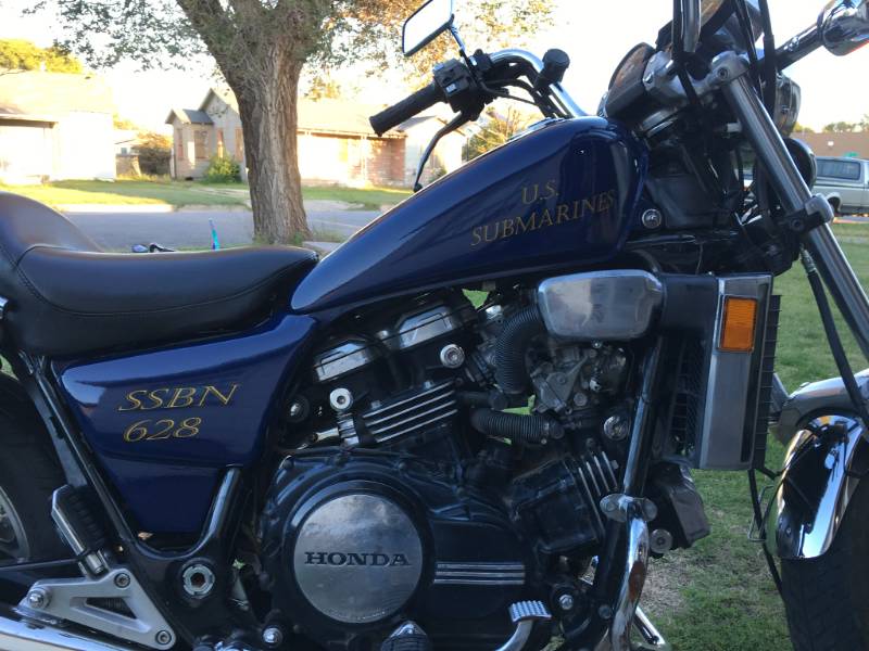 1983 Honda magna My motorcycle Lettering from Chris D, TX