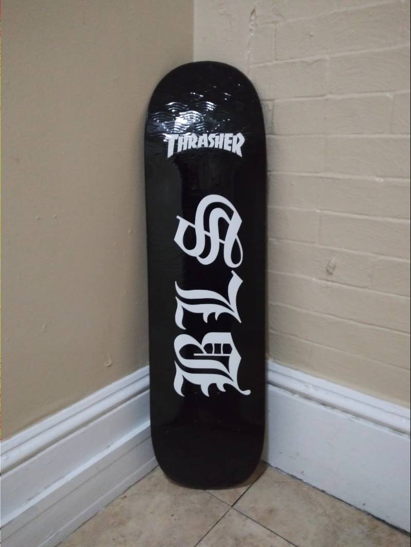 Skateboard Lettering from THOMAS H, MA