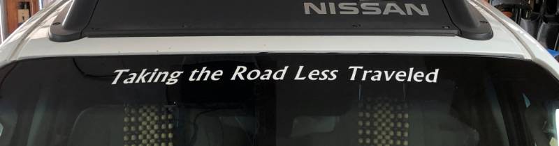 2011 Nissan Xterra Xterra Lettering from Rich B, CO