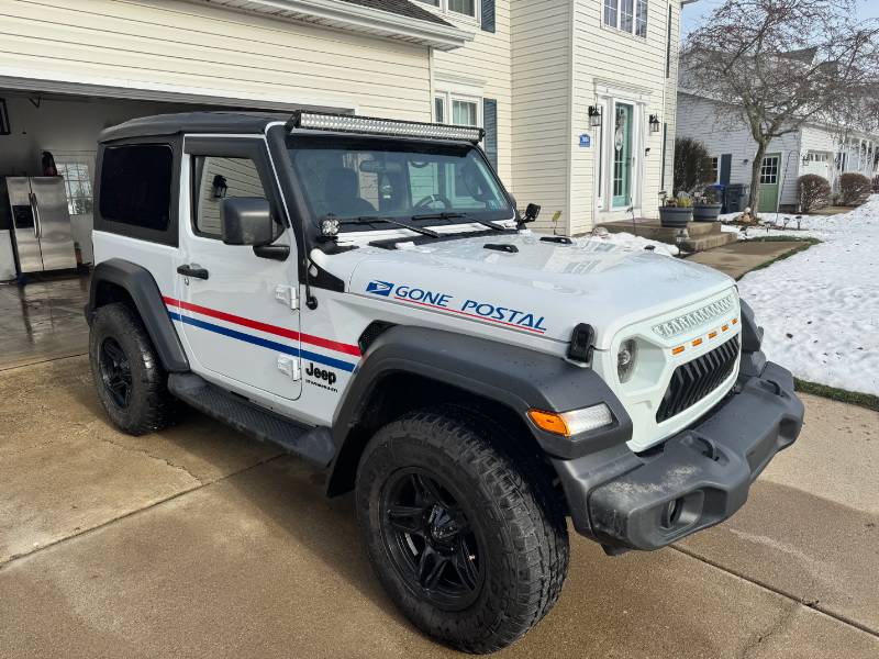 2023 Jeep Wrangler JL Vehicle Lettering from Jeffrey K, PA