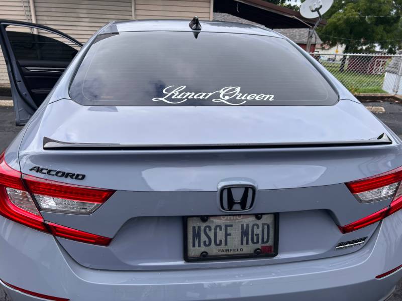 2021 Honda Accord  Car Lettering from Joshua L, OH