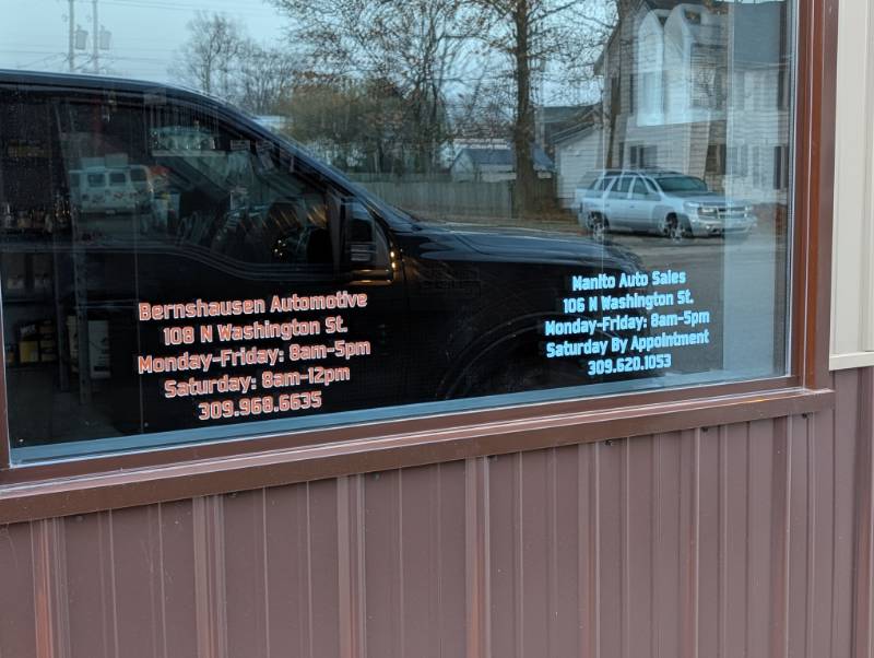 Business Window Lettering from Brody B, IL