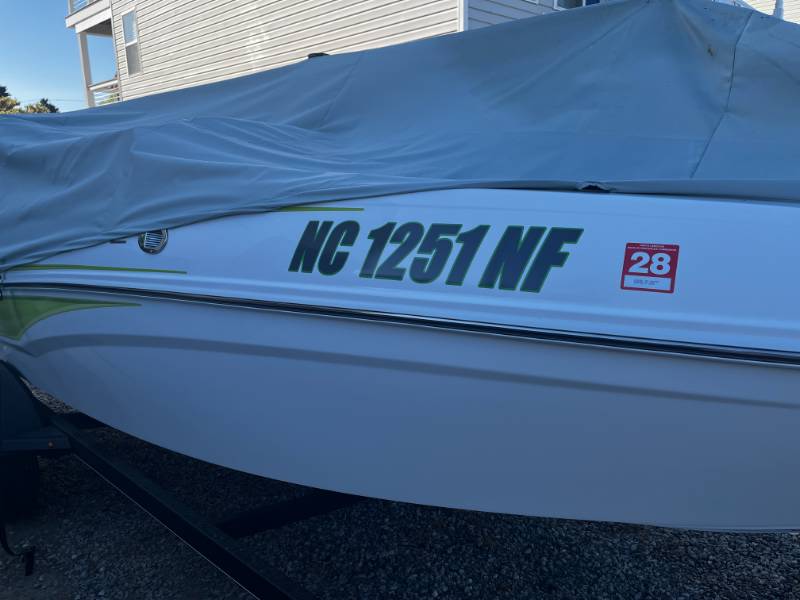 2024 Tahoe T18 Boat  Lettering from Walter A, NC