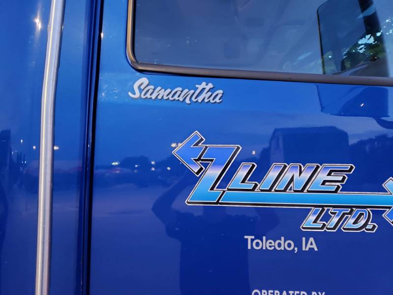 2019 western star ex5700 Truck Lettering from Thomas O, IA