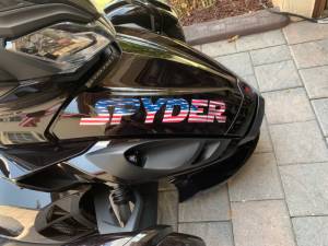 Can-Am Spyder ST Motorcycle  Lettering from Juan R, FL
