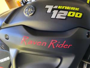 2022 yamaha super tenere  My motorcycle  Lettering from Mark D, CA