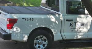 2018 Nissian Titan Truck Lettering from Nelson T, MD