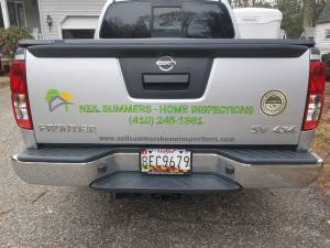 2019 Nissan Frontier Truck Lettering from Neil S, MD