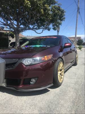 2012 Acura TSX Car Lettering from Edgar M, CA