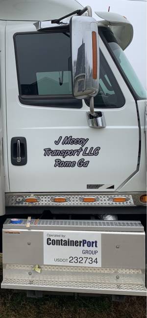 2016 international Lonestar Truck Lettering from John M, GA