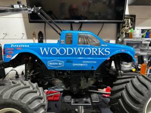 Rc Monster truck  Lettering from Shawn T, MI
