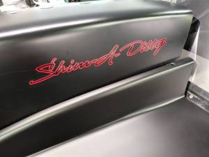 1957 Chevy Bel-Air Drag car. Lettering from Brian F, TN