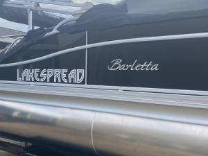 2020 Barletta C22UC  Pontoon Boat Lettering from Matthew  K, CA