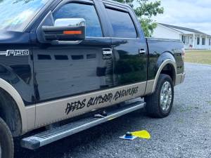 2011 ford f150 Truck Lettering from James R, WV