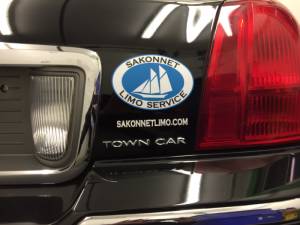 2012 Lincoln Town Car Trunk lid of Limo Lettering from Christine R, RI