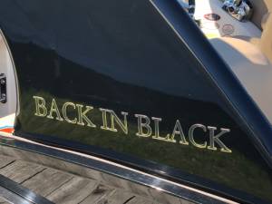 2014 Harris Crowne 250 Pontoon Boat Lettering from Anthony E, MI