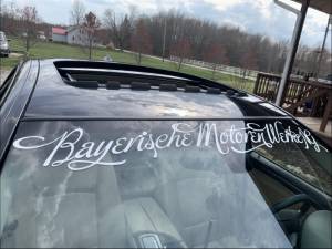 2013/BMW/535i xDrive Windshield  Lettering from Bekka B, OH