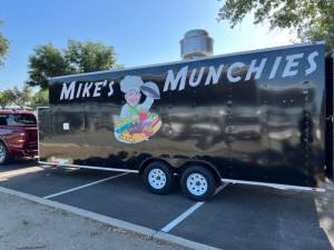 2022 Food trailer Lettering from Mike A, CA