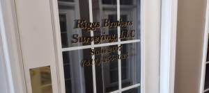 Professional Office Door Lettering from Ray R, MO