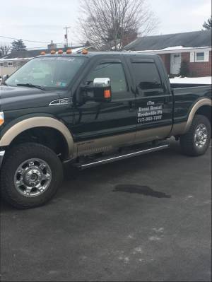 2013 f250 Truck for business  Lettering from Trevor L, PA