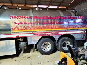 2005 Kenworth Septic Truck Lettering from James E, NY