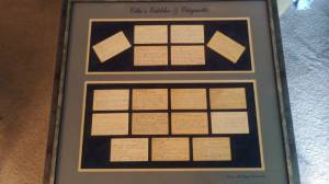 Custom Frame for recipe cards Lettering from Jean T, MI