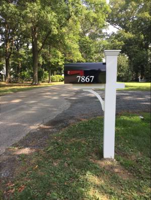 Mailbox Lettering